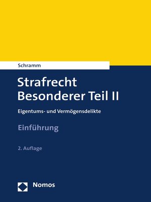 cover image of Strafrecht Besonderer Teil II